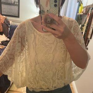 Free people lace top